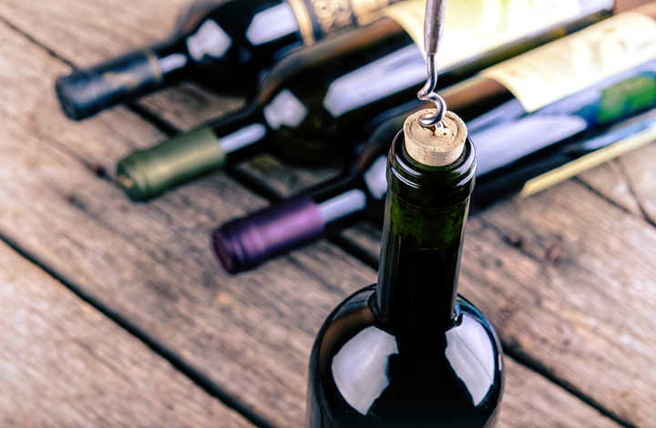 A Bottle of wine