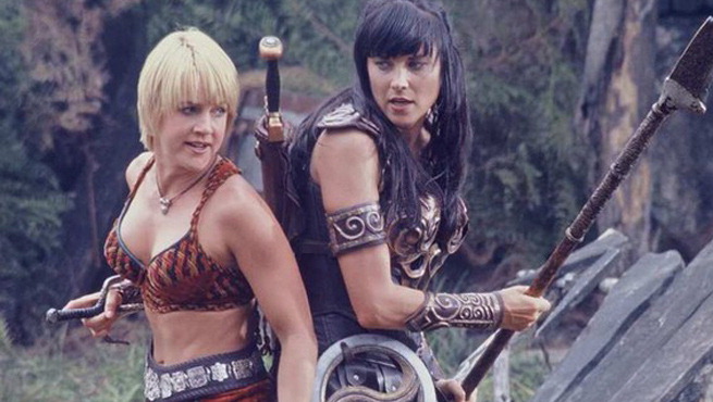 Gabrielle Farmer and Xena Warrior Princess' Honeymoon Registry